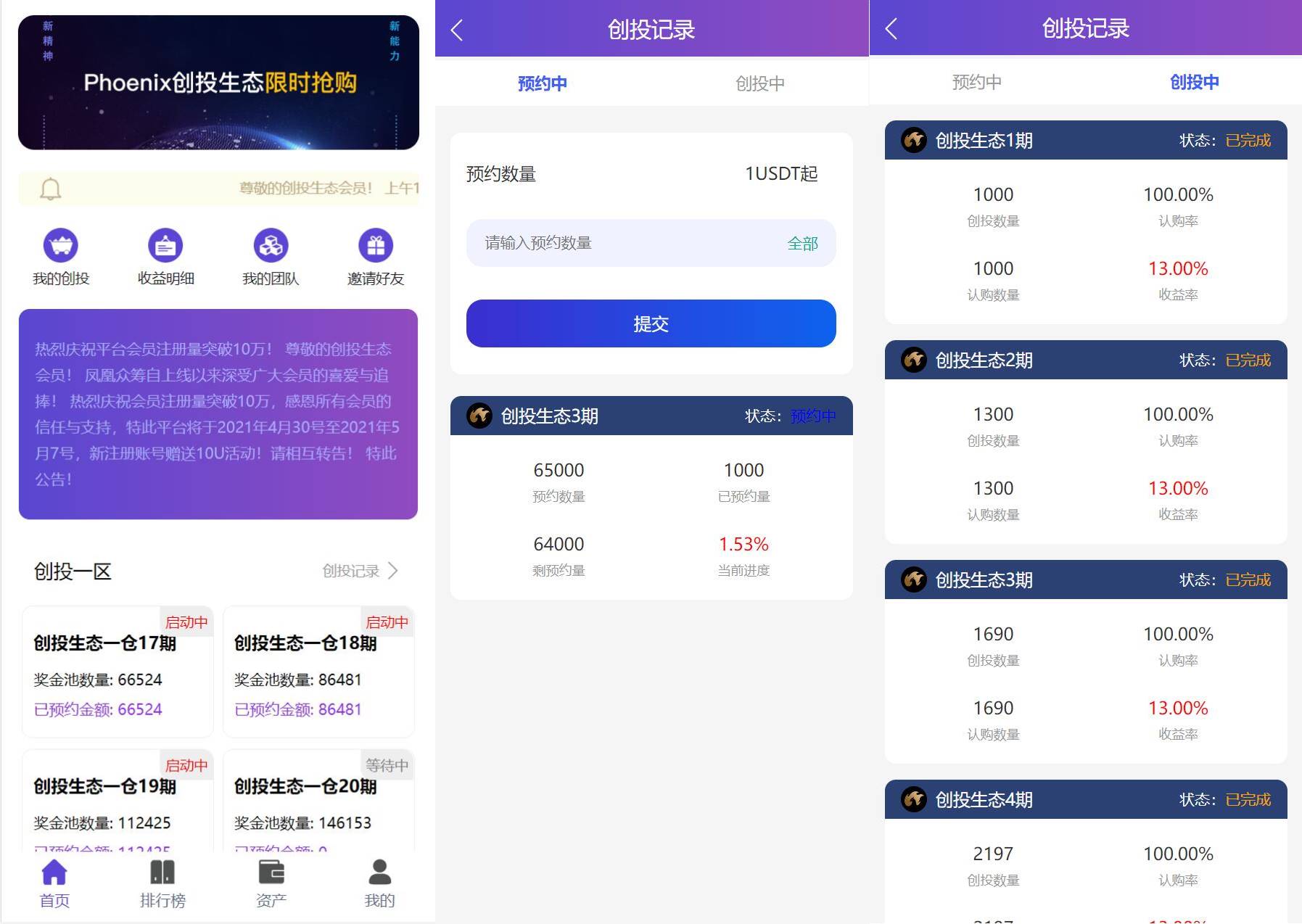海外投资项目usdt众筹系统源码/区块链投资分红系统/usdt投资理财系统