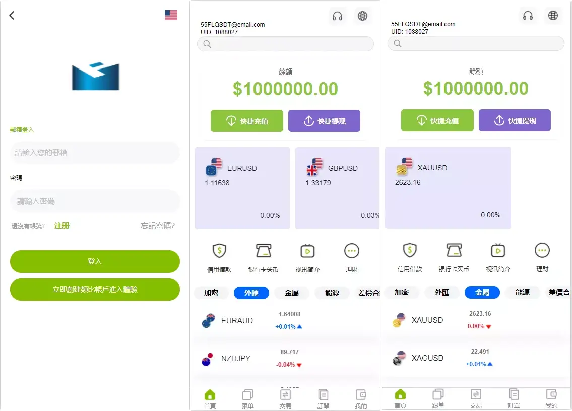 【新版多语言交易所】外汇+虚拟币+贵金属+能源+仿st7系统+电脑手机uniapp