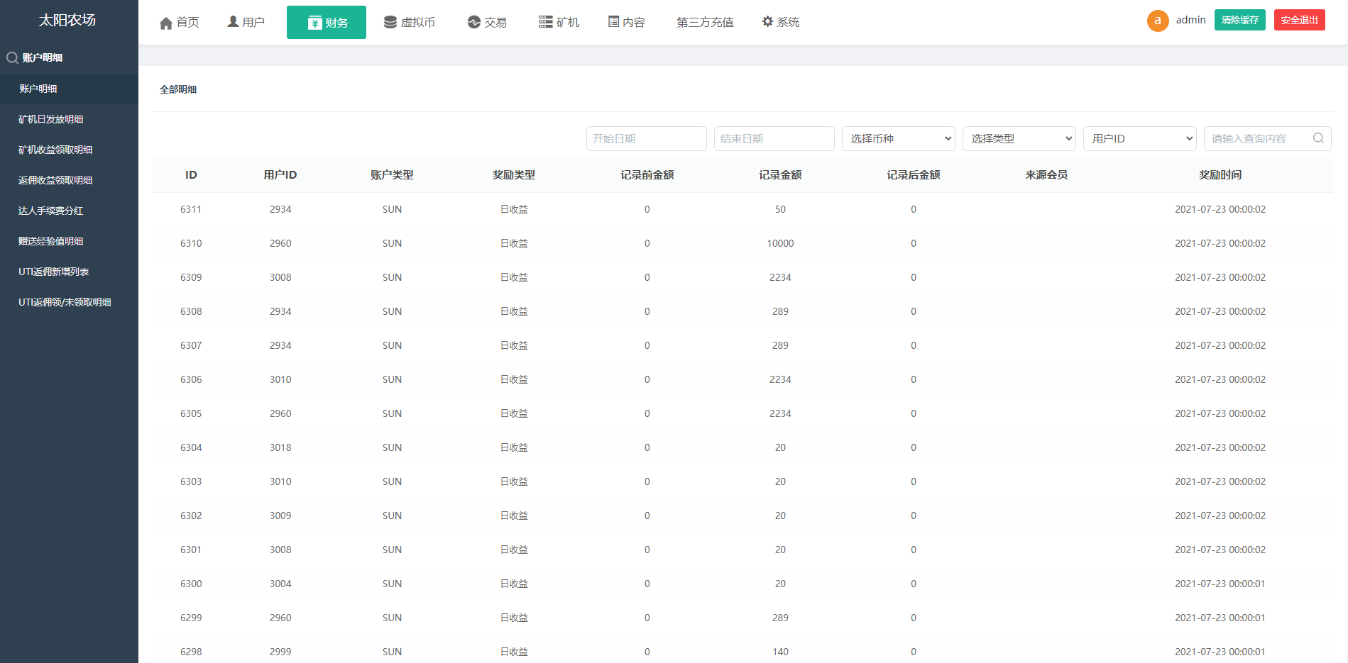 经典版矿机系统源码/云矿机交易/虚拟币交易推广系统