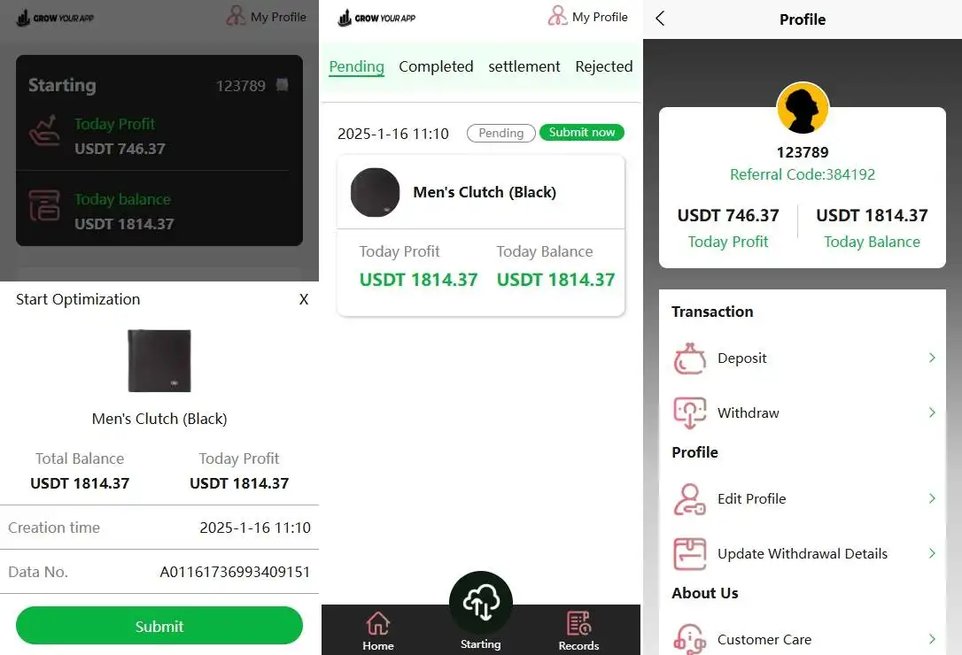 海外抢单刷单系统/模式分组派单/前端uniapp源码下载