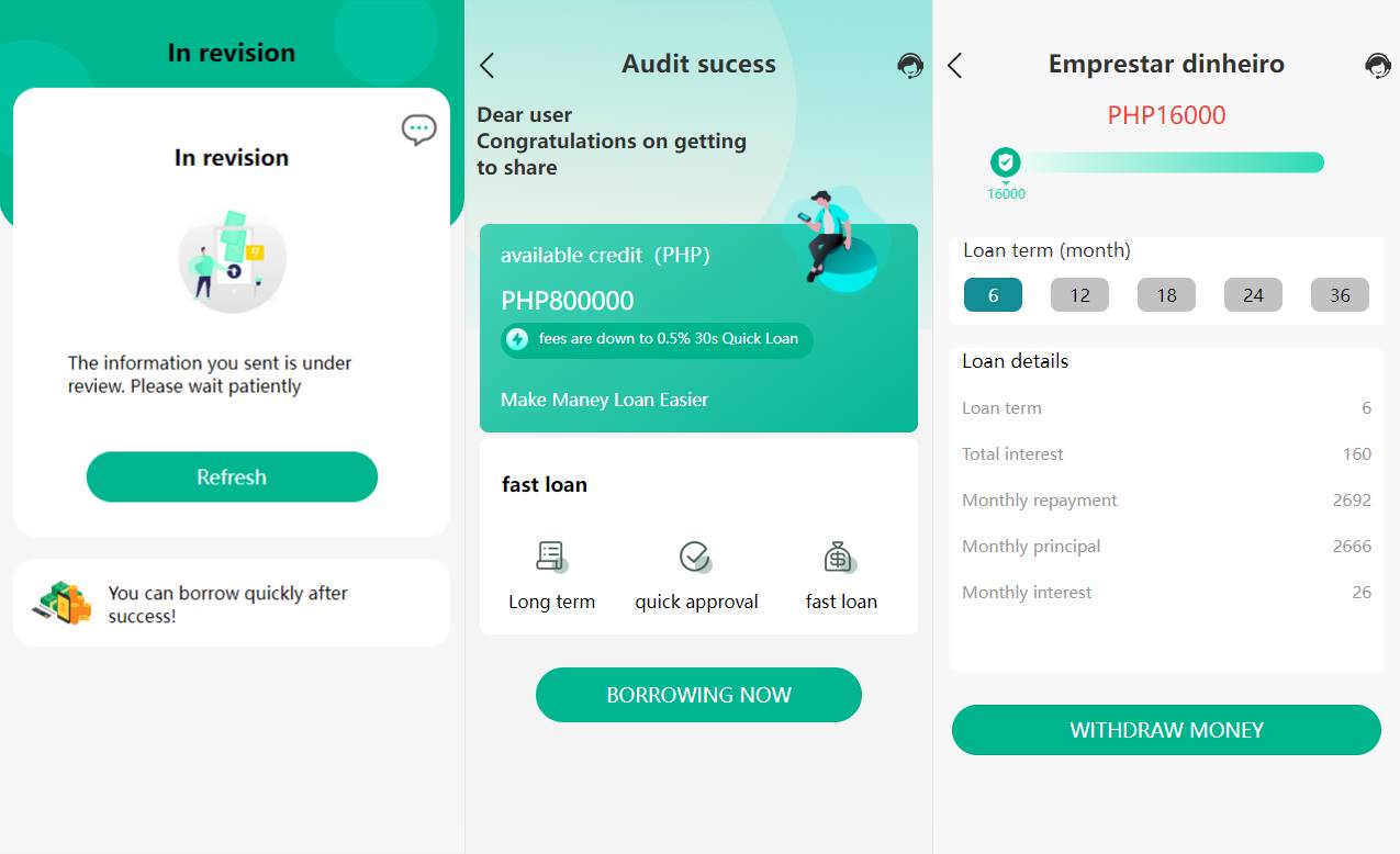 新版海外uniapp小额贷款系统/套路贷系统/海外合同贷款源码 - 图2