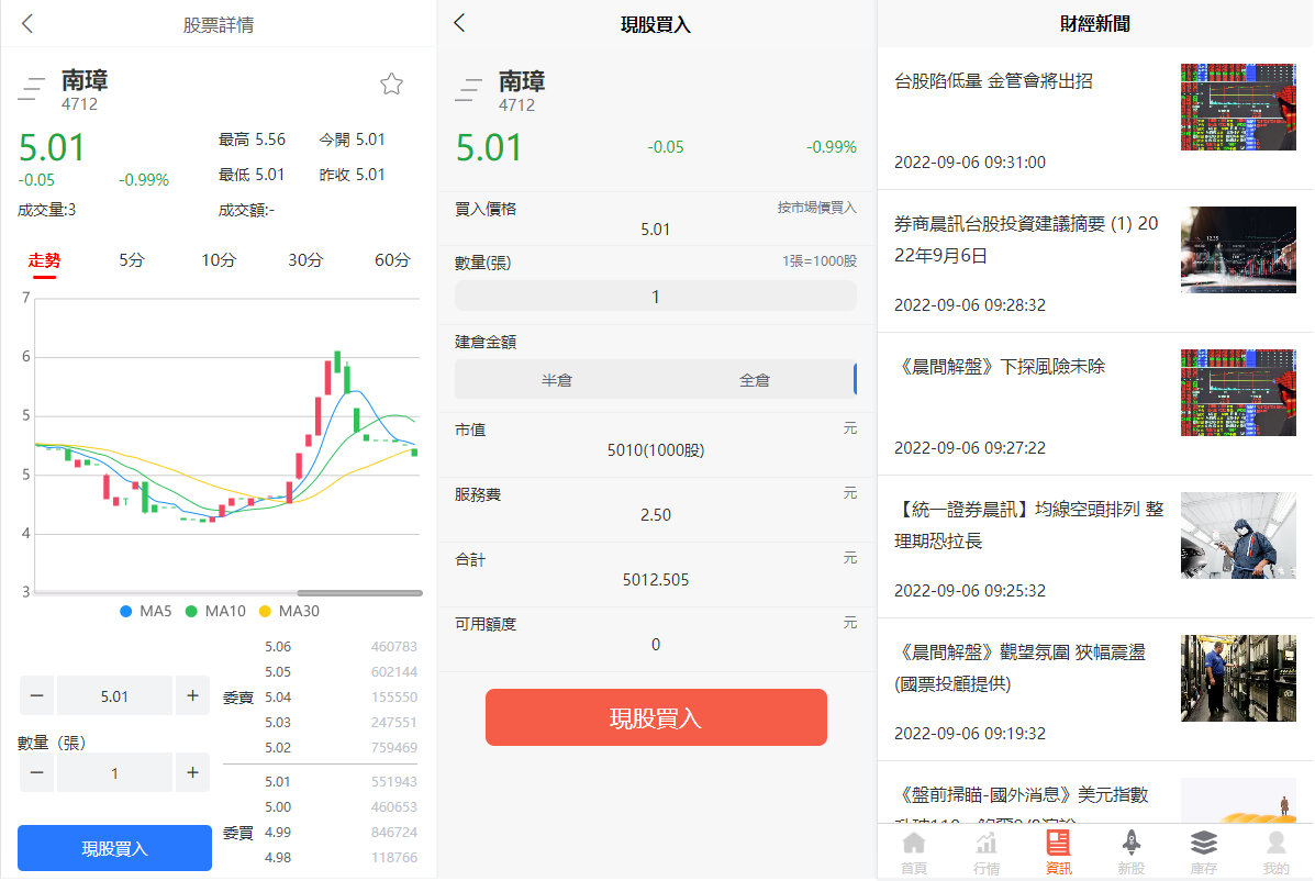 新版uinapp股票配资源码/台湾股票系统/申购折扣交易系统 - 图2