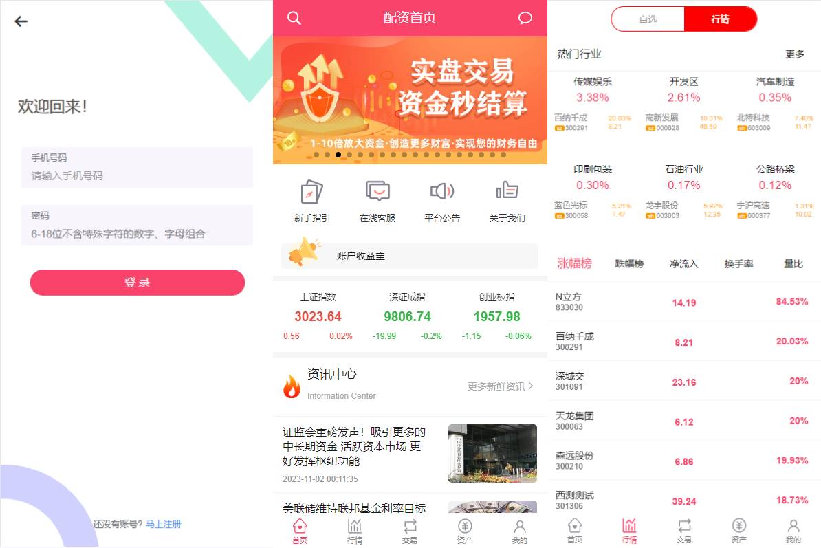 新版股票配资系统/A股股票系统/前端uinapp - 图1