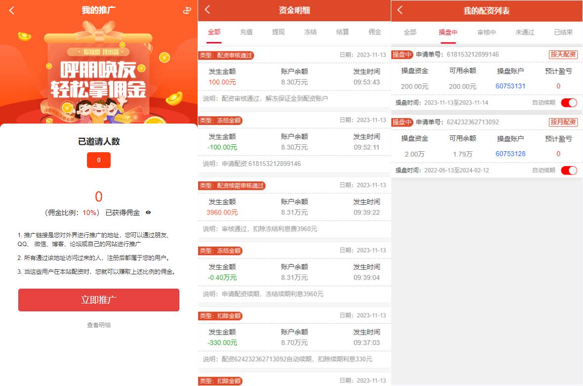uinapp版股票交易系统/股票配资策略系统/K线图完美
