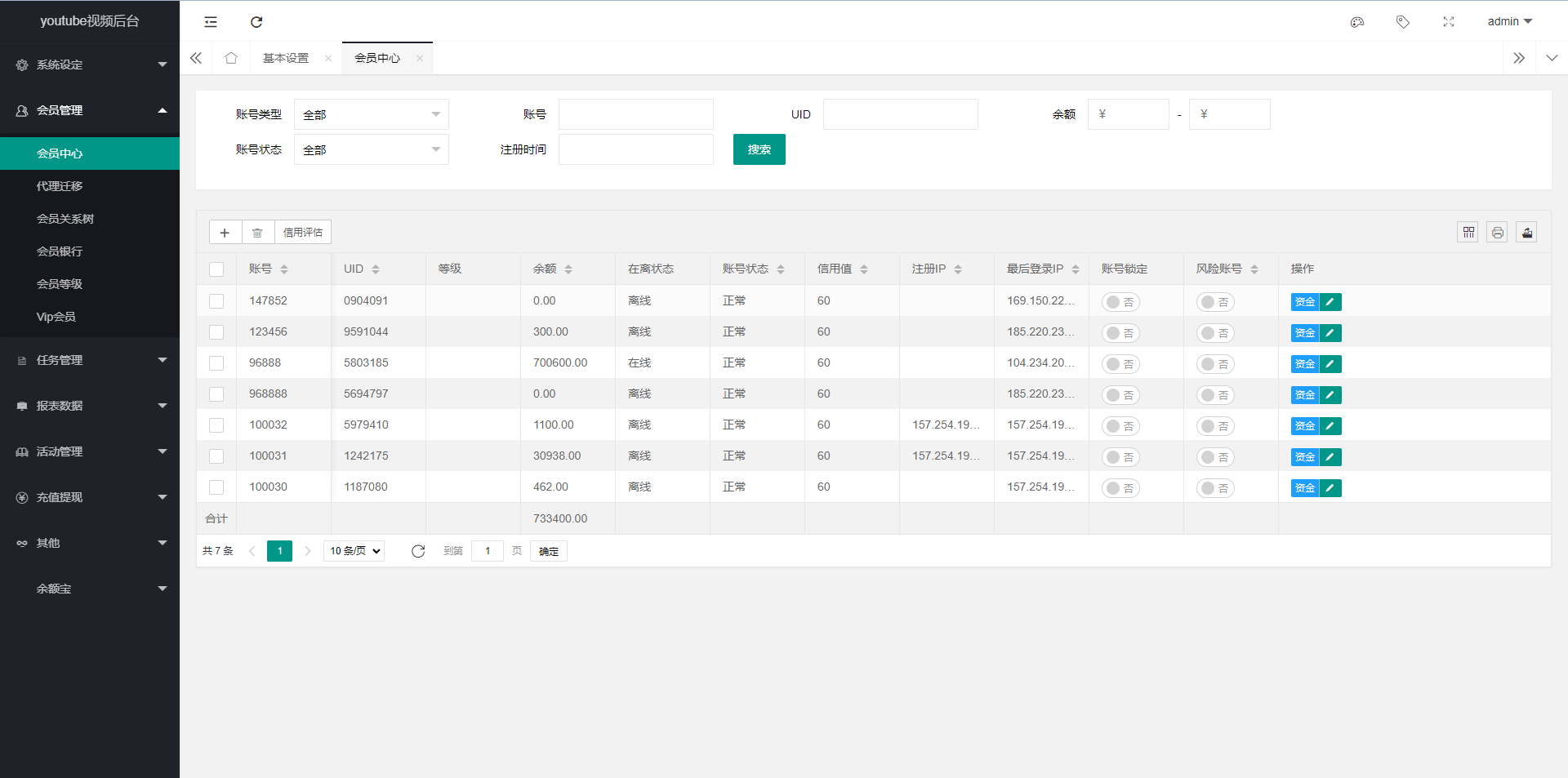 海外电影任务系统/看视频返利/电影视频投资刷单源码