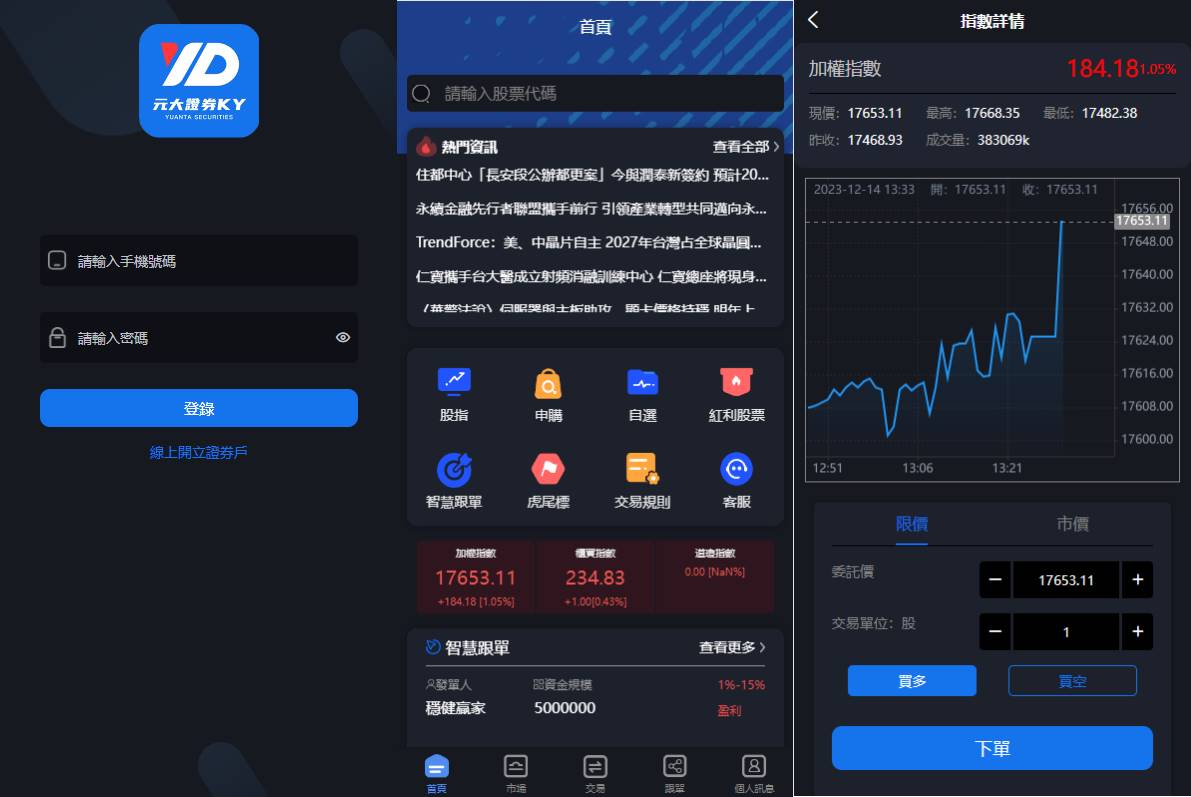 新版台湾股票系统/股票配资源码/申购折扣交易系统 - 图1