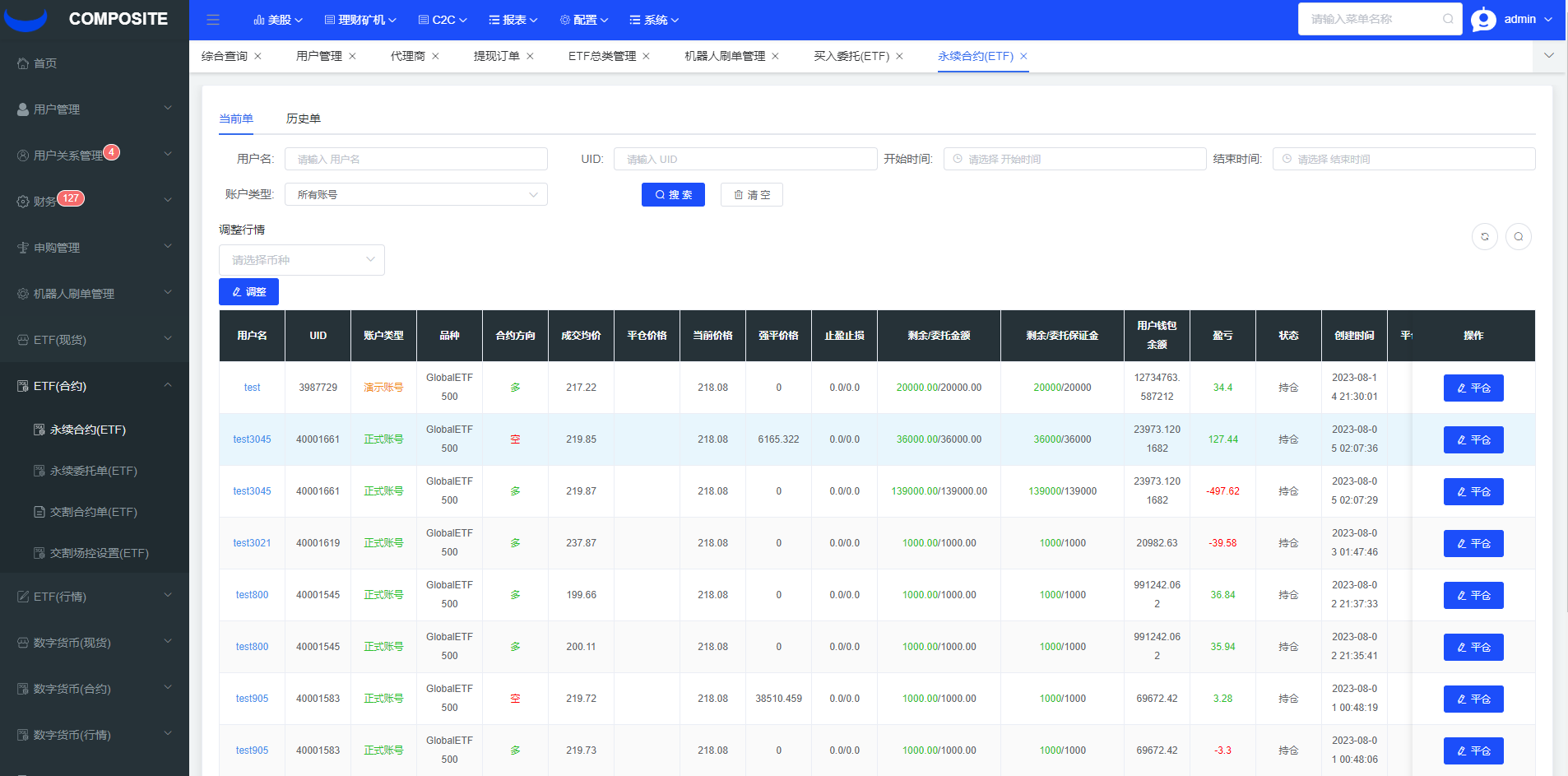 java版综合交易所系统/股票/外汇/虚拟币交易所系统/全开源