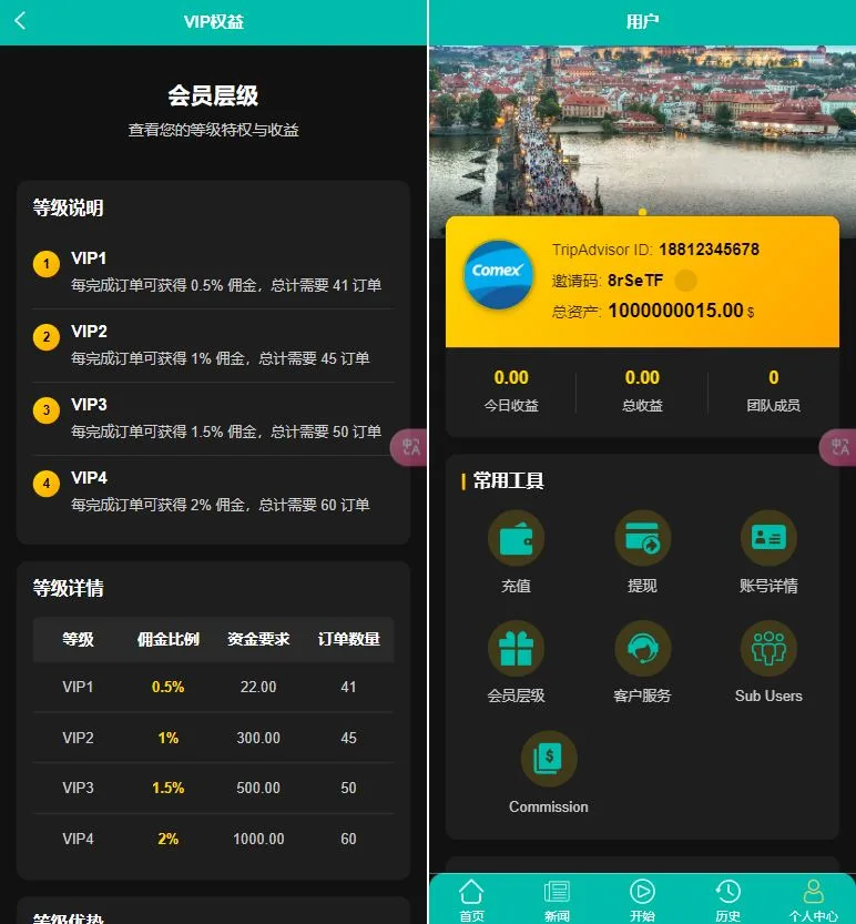 【海外多语言影视刷单】全新二开10国语言影视抢单刷单系统uniapp前端TP6后端开源版源码