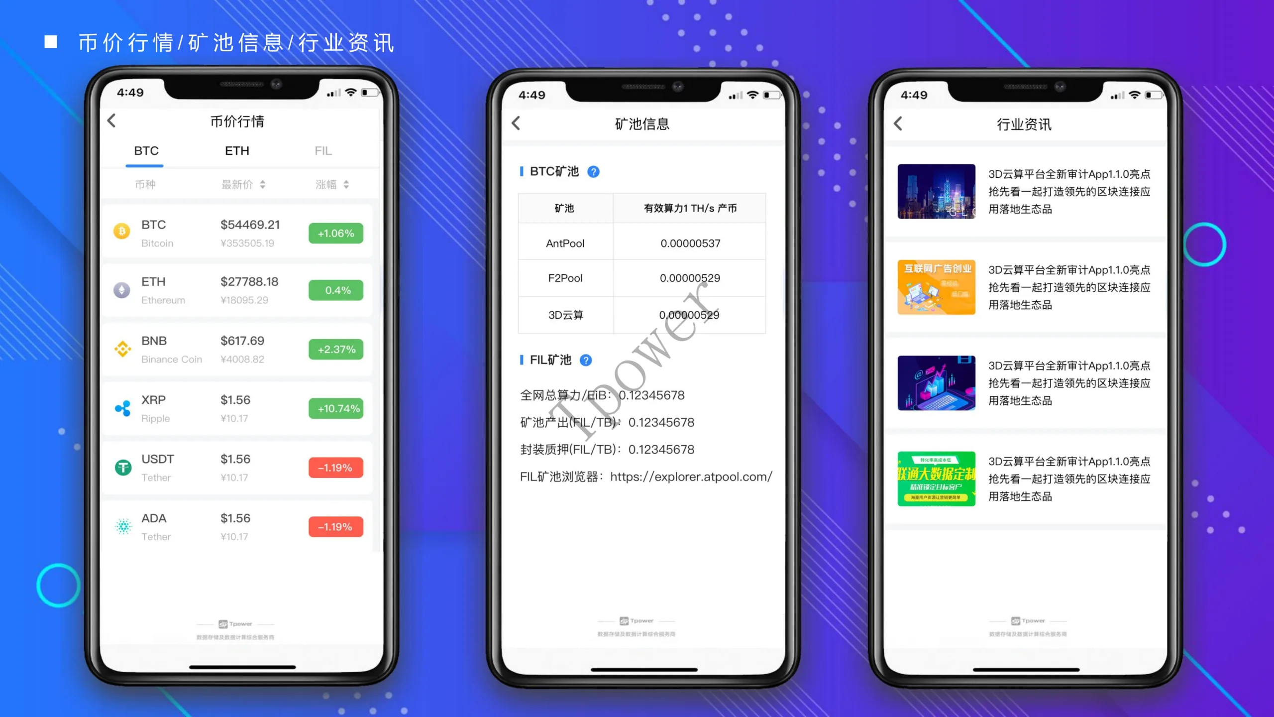 Tpower云算力平台系统源码JAVA矿机源码安卓IOS双端开源源码