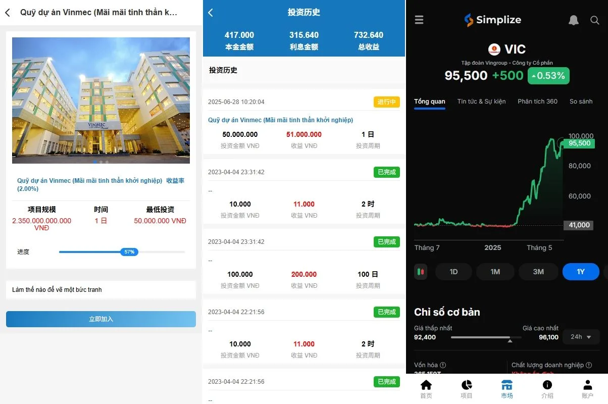 【海外越南项目投资源码】海外投资众筹系统/越南投资理财/前端VUE