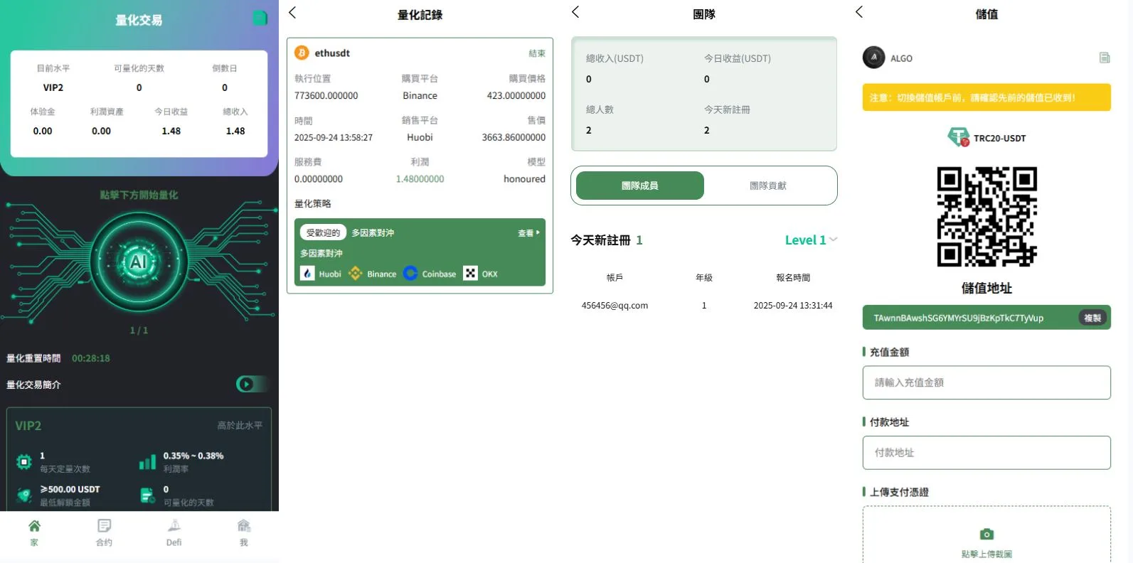 【海外多语言uniapp跟单量化Defi交易所源码】多语言交易所系统源码/跟单交易/量化交易/Defi投资系统
