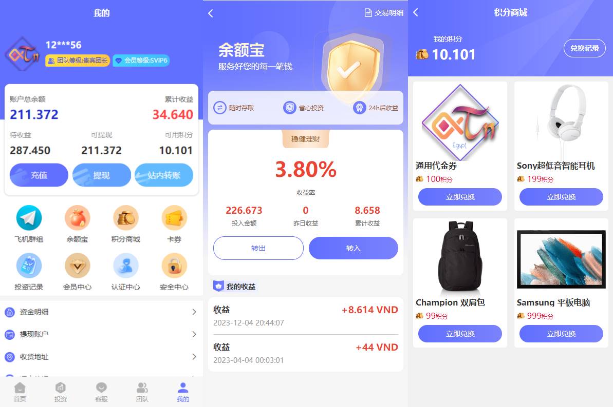 多语言阿拉伯投资理财系统/海外投资众筹系统/前端vue源码 - 图5